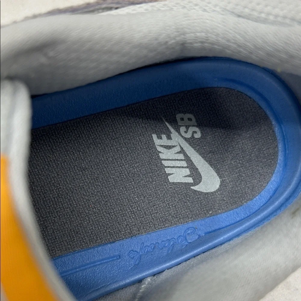 Nike Alleyoop SB 'Particle Grey University Gold' Sneakers Skate Shoes 7.5